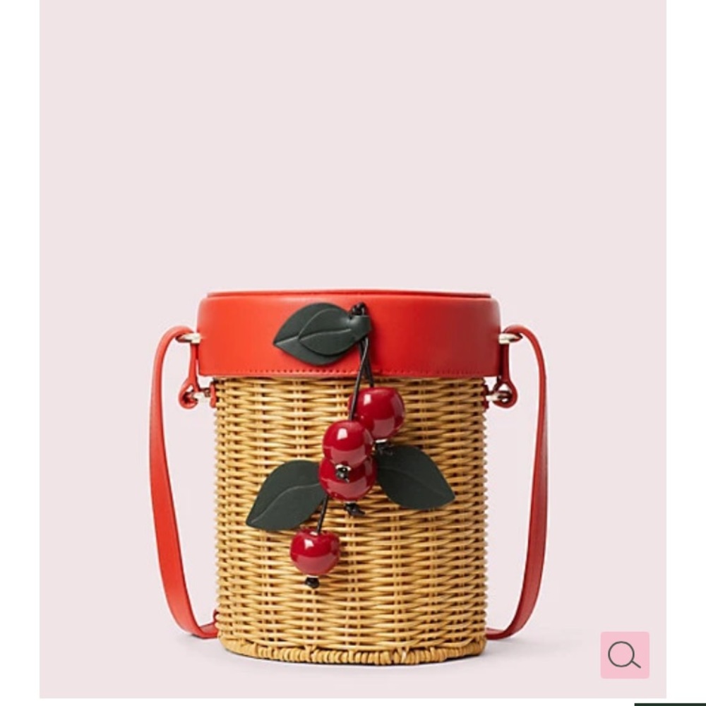 Kate spade picnic wicker crossbody